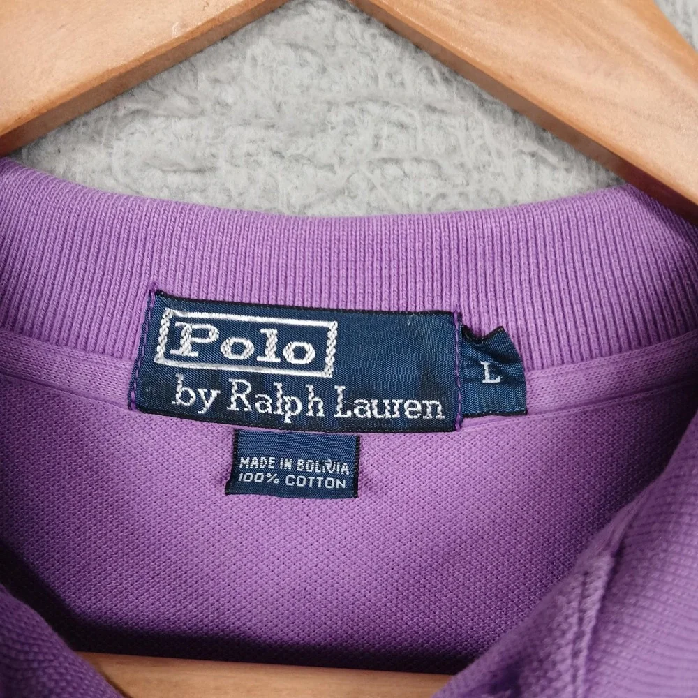 Polo Ralph Lauren Polo Shirt Mens Large Classic Fit‎ Pony Casual Short Sleeve